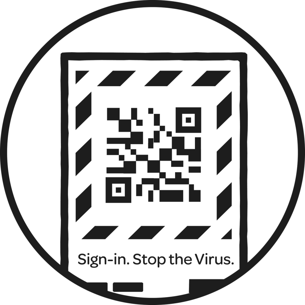 142526 covid19 qr code poster icon blk web 1280px v3