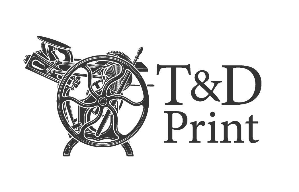 T&D Print logo