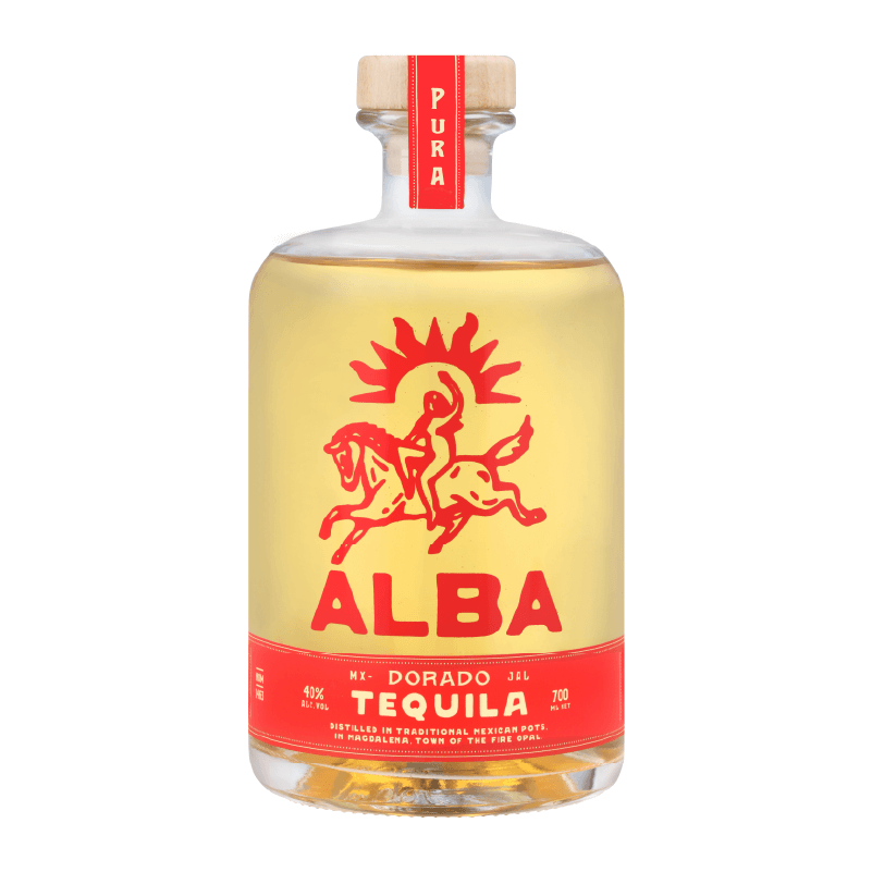 Alba Tequila product photography